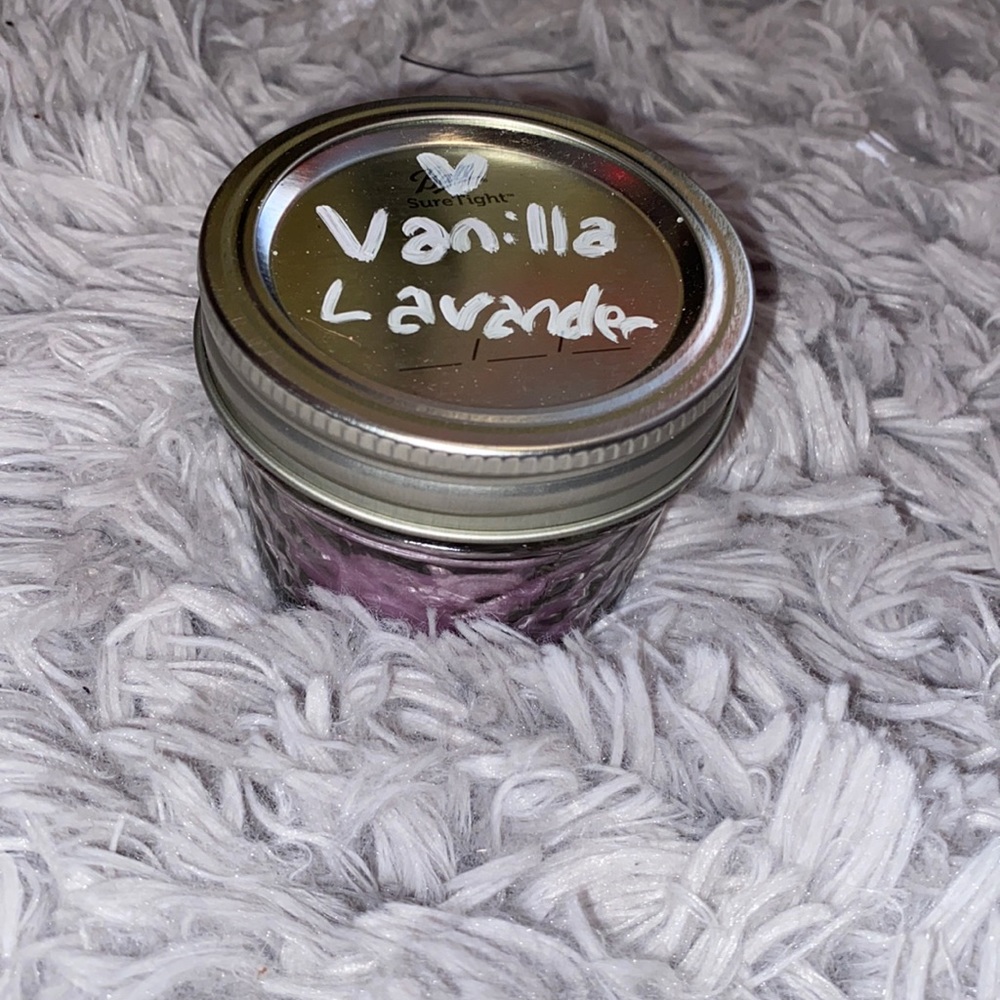 Home Made Vanilla Lavender Candle